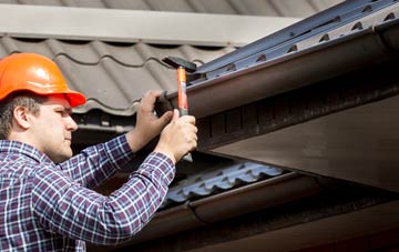 gutter repair Middle Handley, Derbyshire